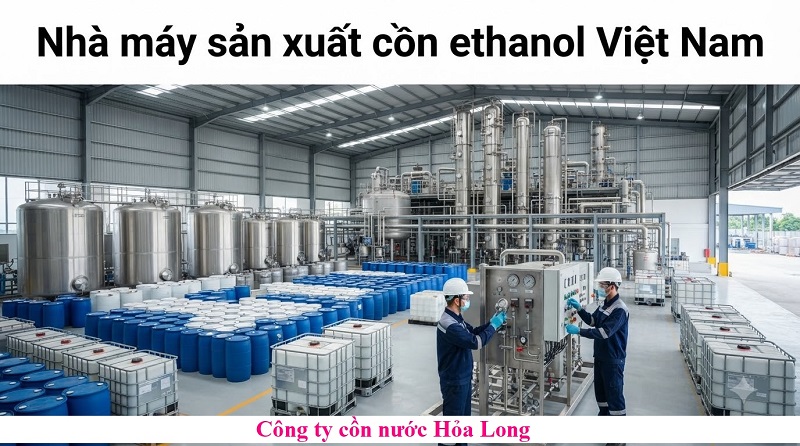 Nhà máy sản xuất cồn ethanol Việt Nam – Nguồn cung ethanol ổn định cho doanh nghiệp
